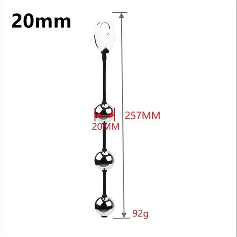 Boules vaginales lestées érotiques, exercice de Kegel chinois, boules de Geisha en métal, perles anales, jouets sexuels pour adultes pour femmes, sex-shop