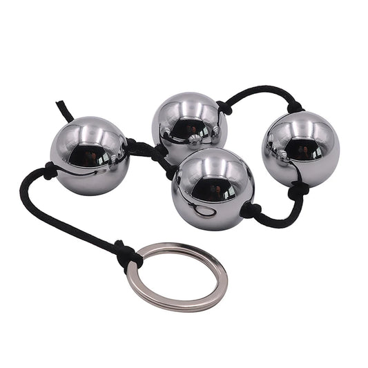 Boules vaginales lestées érotiques, exercice de Kegel Geisha, boules Ben Wa en métal, perles anales, plug, jouets sexuels pour adultes pour femmes