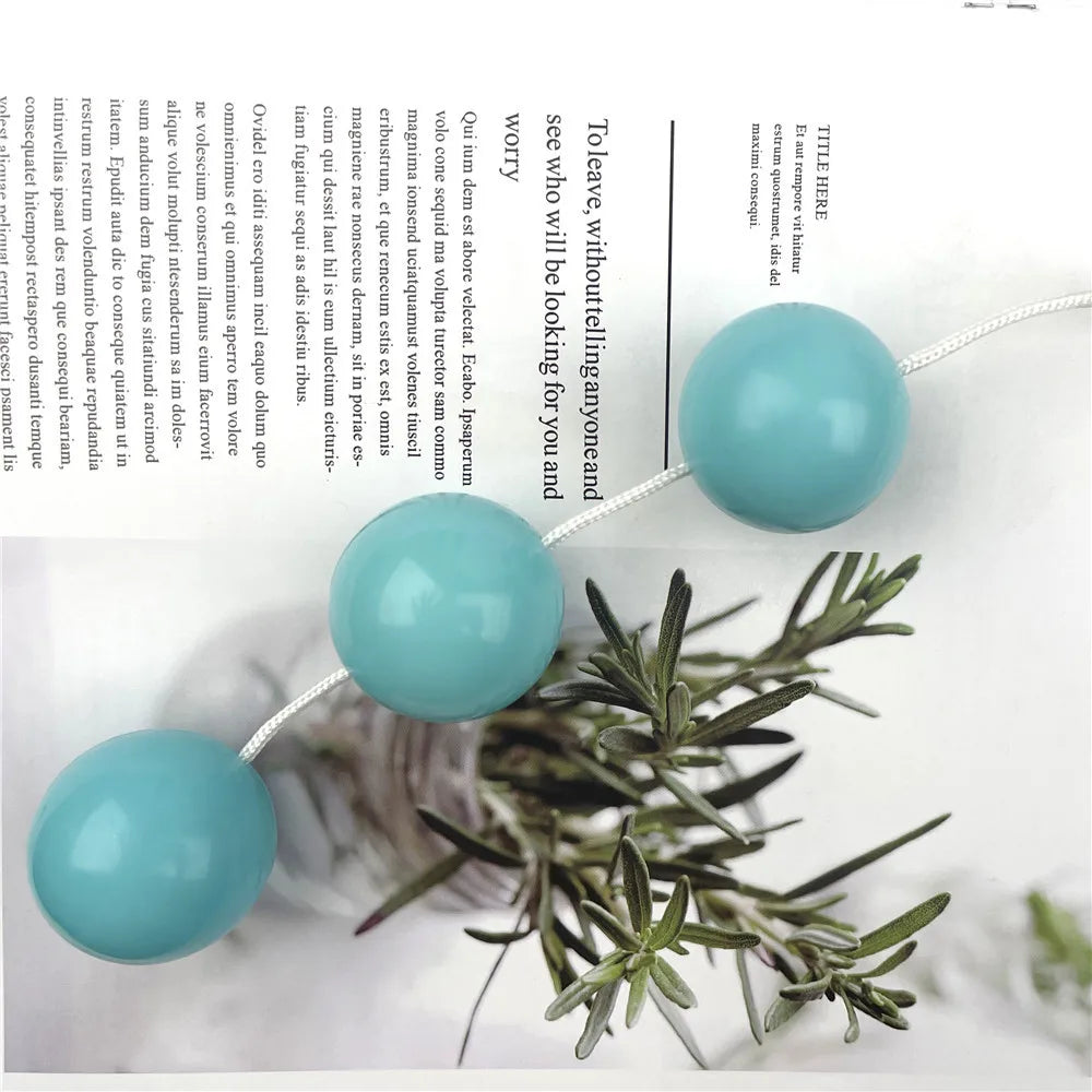 Boules de Kegel vaginales lisses, entraîneur sexuel, boule de Geisha, stimulateur anal féminin, exercice de serrage, haltères, jouets sexuels pour femmes