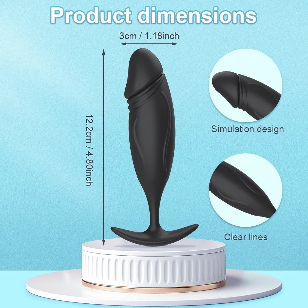 Plug anal vibrant pour homme et femme, masseur de prostate, télécommande, jouets sexuels pour adultes, pour hommes et femmes