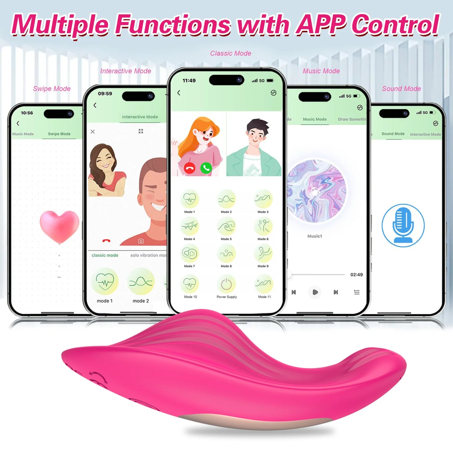 Vibromasseur portable pour femme, contrôle Bluetooth, stimulateur de clitoris, œuf magnétique, masturbateur féminin vibrant, jouets sexuels pour adultes