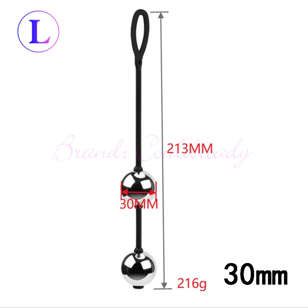 Boules vaginales lestées érotiques, exercice de Kegel Geisha, boules Ben Wa en métal, perles anales, plug, jouets sexuels pour adultes pour femmes