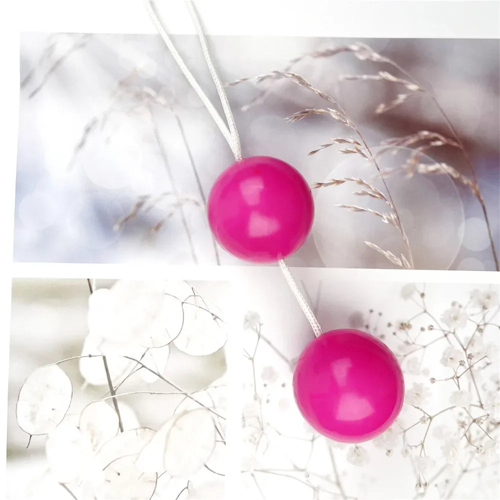 Boules Vaginales à Perles – Sextoys pour Femmes – Boules de Geisha Kegel Intelligentes en ABS Rigide – Simulateur Vaginal – Boules Chinoises Ben Wa – Exercices de Serrage Vaginal