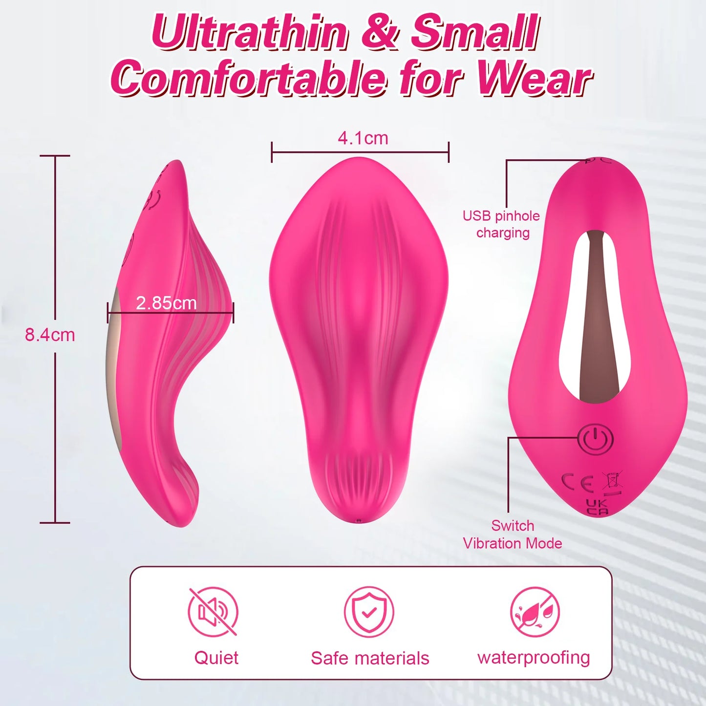 Vibromasseur portable pour femme, contrôle Bluetooth, stimulateur de clitoris, œuf magnétique, masturbateur féminin vibrant, jouets sexuels pour adultes