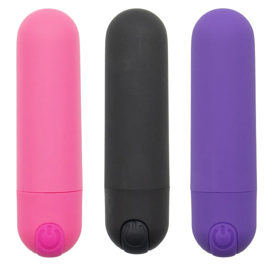 Vibromasseur Bullet Stimulateur de clitoris et de point G Masseur de tétons Vibrant Baguette vibrante Orgasme Vagin Gode 10 vitesses pour voyage