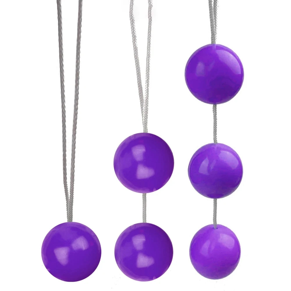 Boules Vaginales à Perles – Sextoys pour Femmes – Boules de Geisha Kegel Intelligentes en ABS Rigide – Simulateur Vaginal – Boules Chinoises Ben Wa – Exercices de Serrage Vaginal