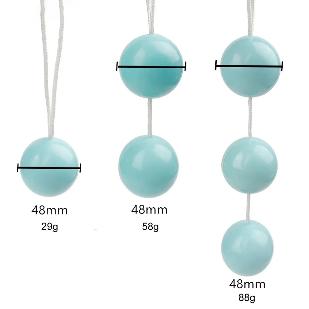 Boules Vaginales à Perles – Sextoys pour Femmes – Boules de Geisha Kegel Intelligentes en ABS Rigide – Simulateur Vaginal – Boules Chinoises Ben Wa – Exercices de Serrage Vaginal