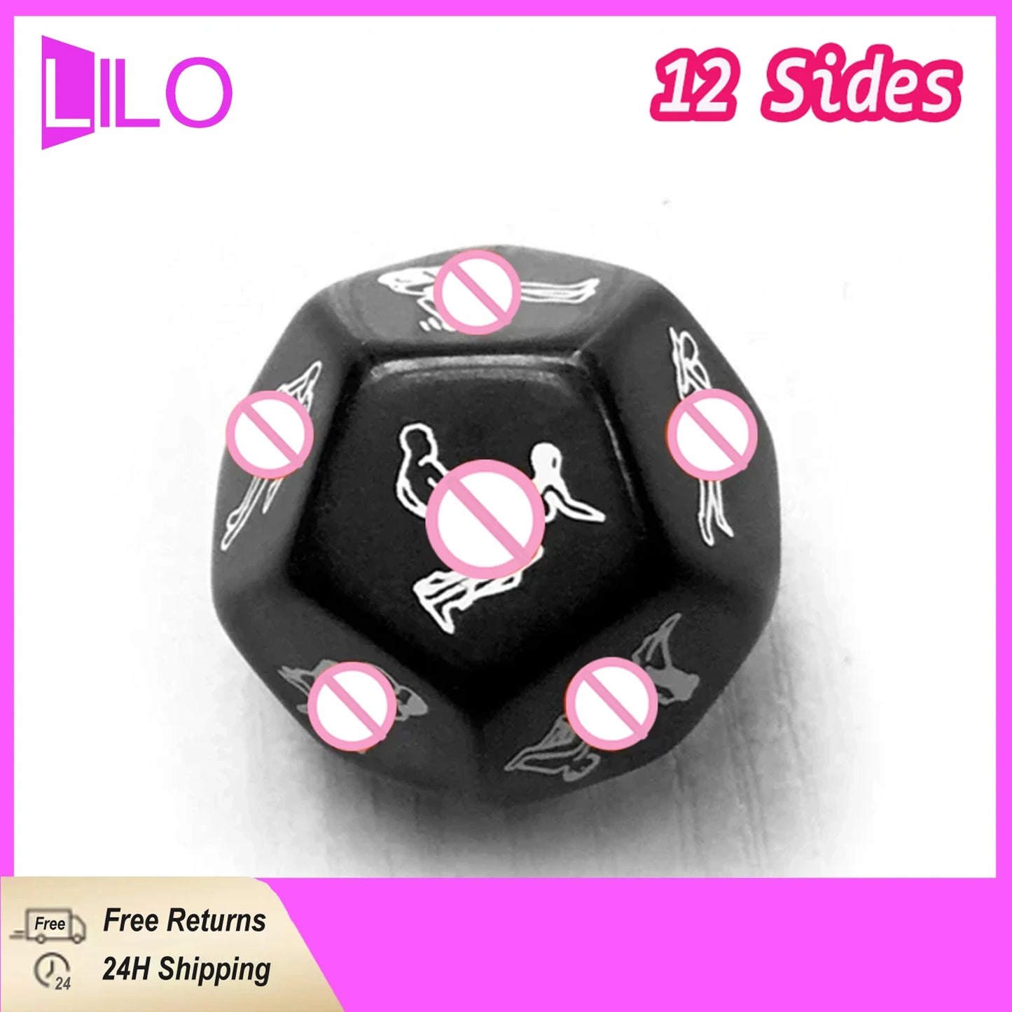 Dés sexy, différentes poses, jeux de dés, produits sexuels, bondage érotique, jeux pour adultes, accessoires BDSM, jouets lumineux 2/1 pièces