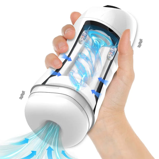 Masturbateur automatique pour homme, sensation gorge profonde, appareil vibrant pour fellation, tasse de masturbation, jouets sexuels, produits pour adultes, fournitures de masturbation
