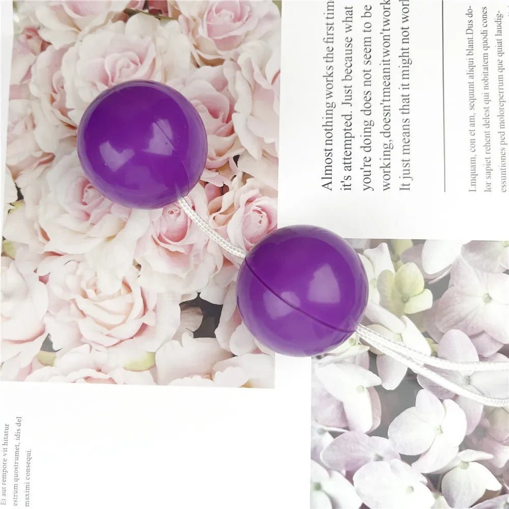Boules Vaginales à Perles – Sextoys pour Femmes – Boules de Geisha Kegel Intelligentes en ABS Rigide – Simulateur Vaginal – Boules Chinoises Ben Wa – Exercices de Serrage Vaginal