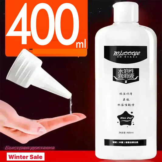 Lubrifiant sexuel 400 ml Lubrifiant sexuel Lubrifiant masseur Lubrifiant anal Lubrifiant à base d'eau