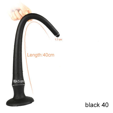 Plug anal en silicone, sextoys longs, gode anal, dilatateur anal souple, jouets sexuels érotiques pour adultes, pour femmes et hommes, masseur de prostate gay