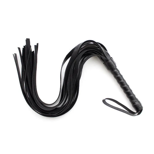 DBSM - Fouet d'esclave érotique en cuir avec pompon, jeux pour adultes, BDSM, bondage, jouets sexuels pour femmes, harnais, fouet, fessée, contraintes de bondage pour couples