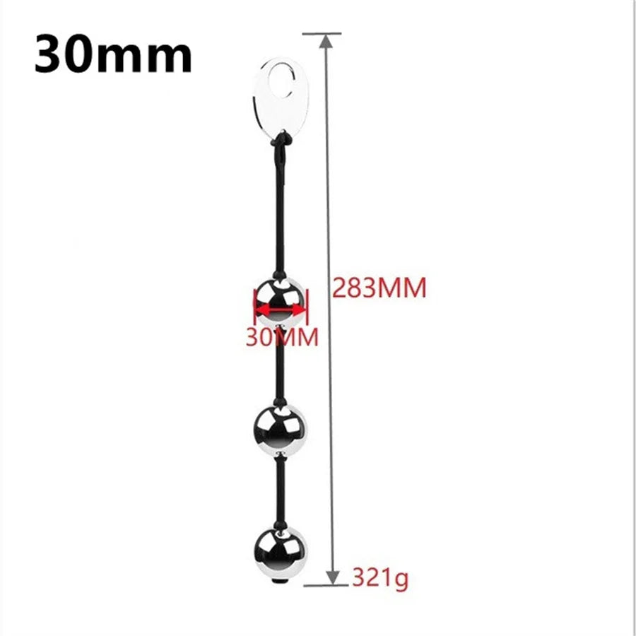 Boules vaginales lestées érotiques, exercice de Kegel chinois, boules de Geisha en métal, perles anales, jouets sexuels pour adultes pour femmes, sex-shop