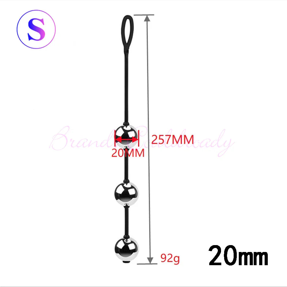 Boules vaginales lestées érotiques, exercice de Kegel Geisha, boules Ben Wa en métal, perles anales, plug, jouets sexuels pour adultes pour femmes