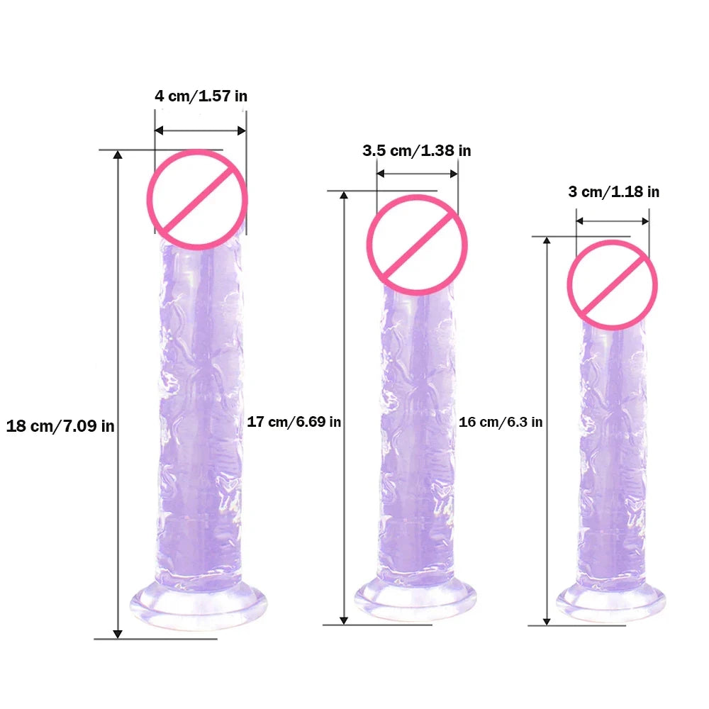 Sextoy - Gode souple à simulation manuelle, gode à ventouse multicolore, jouets sexuels, jouets sexy, jouets sexuels pour femmes, articles pour adultes pour la masturbation