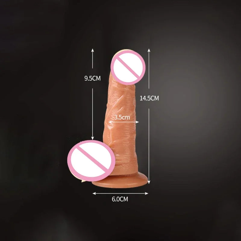 Gode réaliste JIUUY avec ventouse, énorme pénis artificiel, gros pénis, jouets sexuels pour femmes et hommes, plug anal, érotique pour adultes