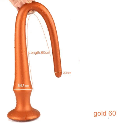 Plug anal en silicone, sextoys longs, gode anal, dilatateur anal souple, jouets sexuels érotiques pour adultes, pour femmes et hommes, masseur de prostate gay