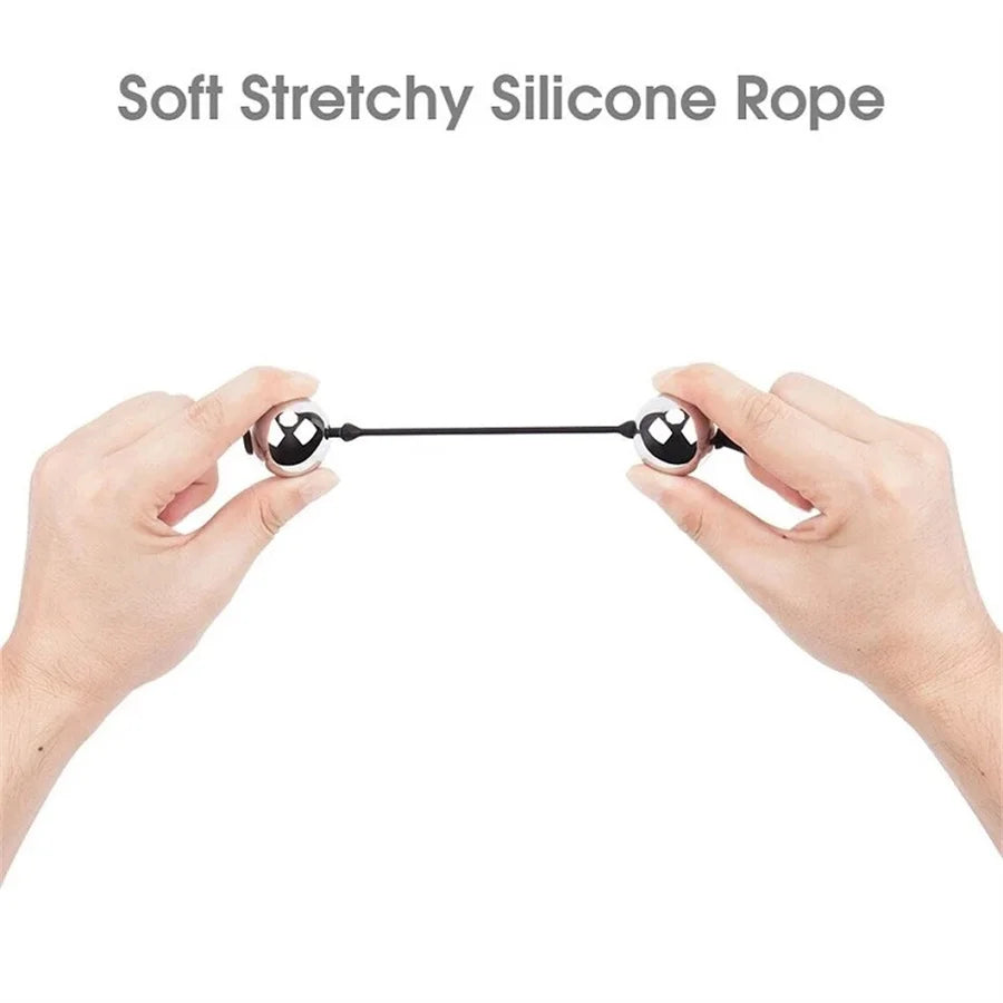 Boules vaginales lestées érotiques, exercice de Kegel chinois, boules de Geisha en métal, perles anales, jouets sexuels pour adultes pour femmes, sex-shop