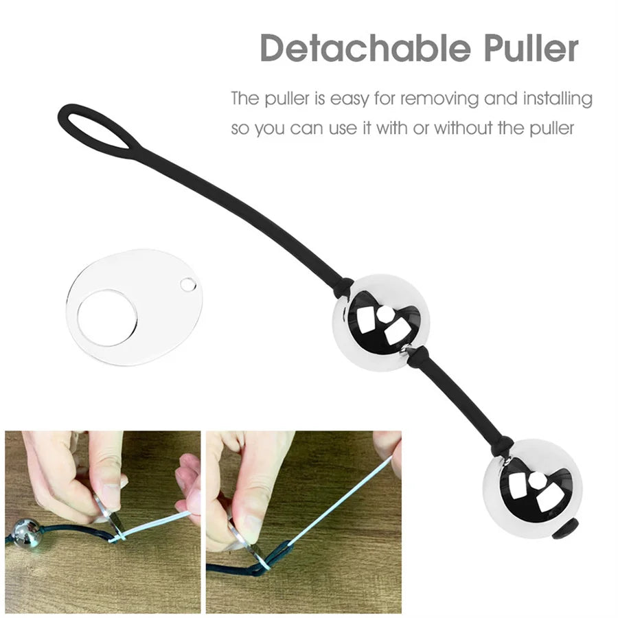 Boules vaginales en métal, boules de Geisha, boules de Ben Wa, boules de Kegel, plug anal, exercice de serrage du vagin, perles anales, jouets sexuels pour adultes pour femmes