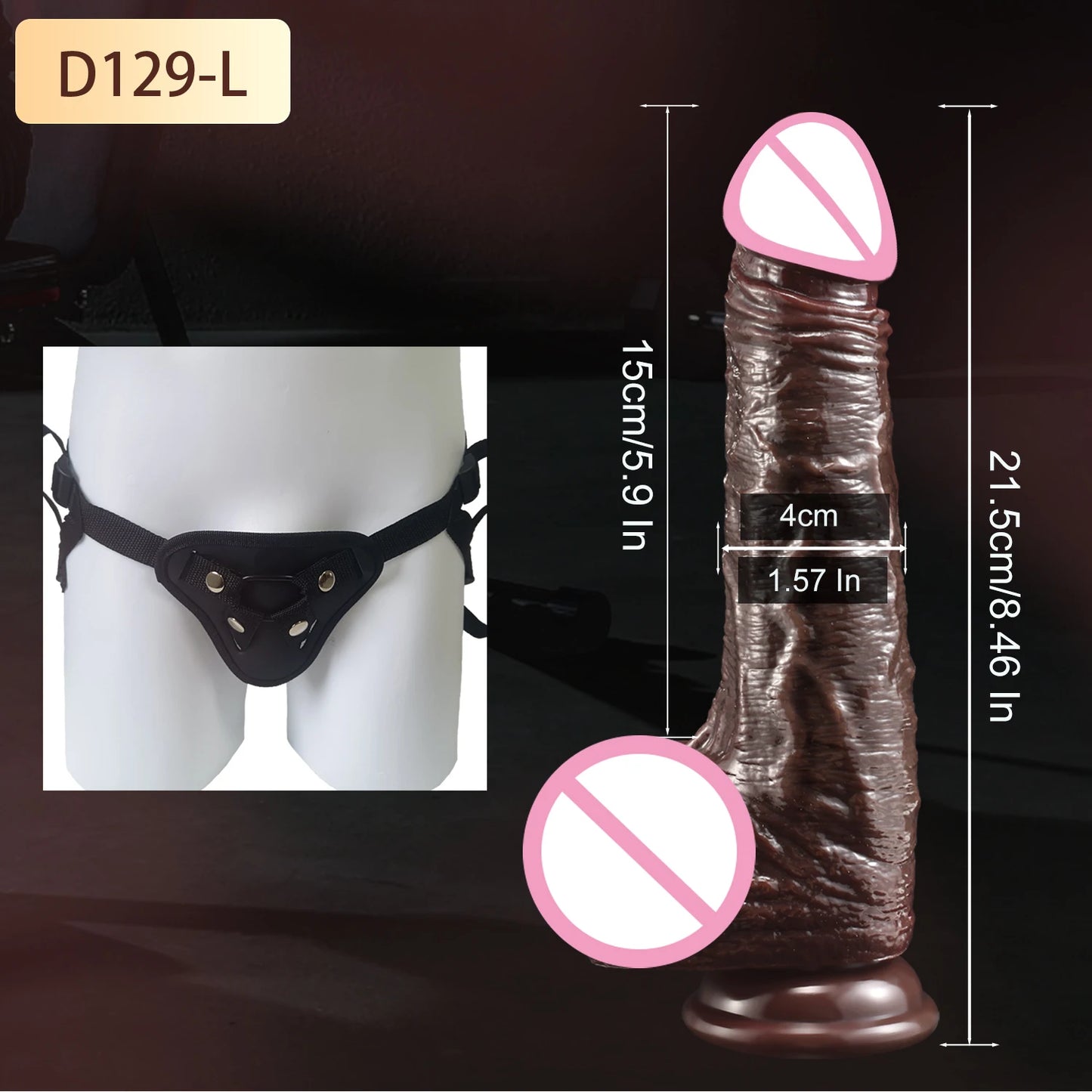 Sextoy - Gode réaliste pour femme, machine à sexe pour prépuce coulissant, masturbateur anal, gode ceinture, gros pénis, jouets sexuels pour adultes, 18 ans