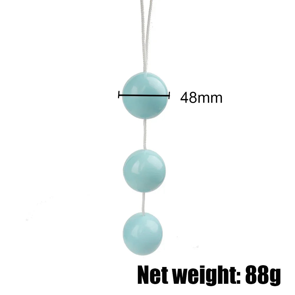 Boules Vaginales à Perles – Sextoys pour Femmes – Boules de Geisha Kegel Intelligentes en ABS Rigide – Simulateur Vaginal – Boules Chinoises Ben Wa – Exercices de Serrage Vaginal