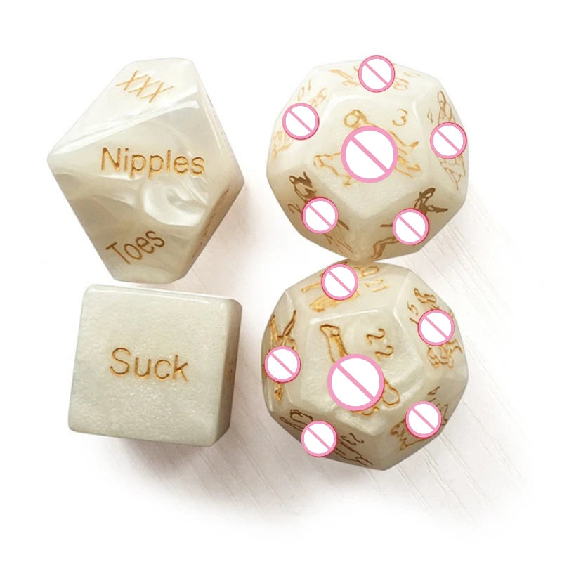 Dés sexuels, jeux sexuels pour couples, positions de jeu sexuel, jouets sexuels, jeux pour adultes, produits SM, flirt, plaisir, accessoires sexuels, sex shop, jouets pour adultes
